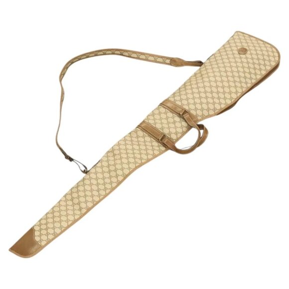 GUCCI GG Supreme GunSlip PVC Beige Auth MX319 - Picture 2 of 14